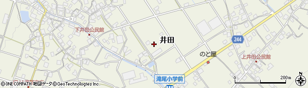 石川県中能登町（鹿島郡）井田（な）周辺の地図