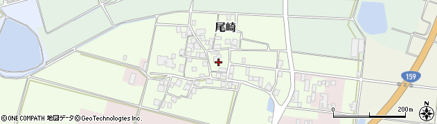 石川県中能登町（鹿島郡）尾崎（ヲ）周辺の地図