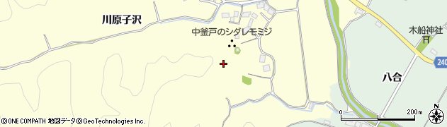福島県いわき市渡辺町中釜戸（猿田）周辺の地図
