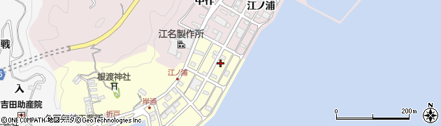 福島県いわき市折戸（岸浦）周辺の地図