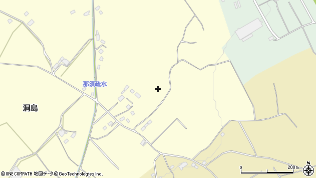 〒325-0106 栃木県那須塩原市洞島の地図