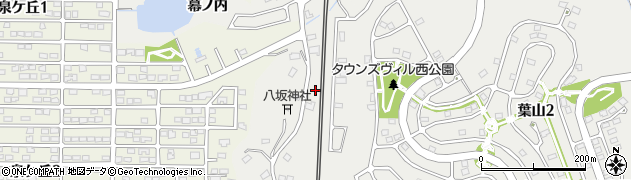 福島県いわき市泉町本谷（豆腐ノ内）周辺の地図