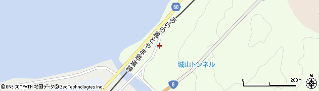 富山県下新川郡朝日町元屋敷1708周辺の地図