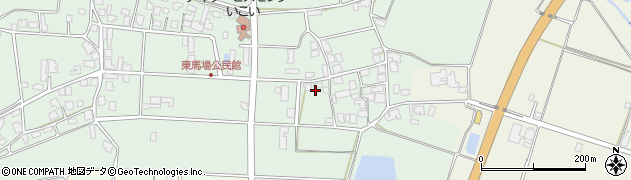 石川県中能登町（鹿島郡）東馬場（ツ）周辺の地図