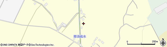 栃木県那須塩原市洞島44周辺の地図