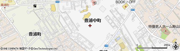 栃木県那須塩原市豊浦中町周辺の地図