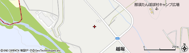 栃木県那須塩原市越堀689周辺の地図