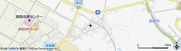 石川県中能登町（鹿島郡）芹川（ヌ）周辺の地図