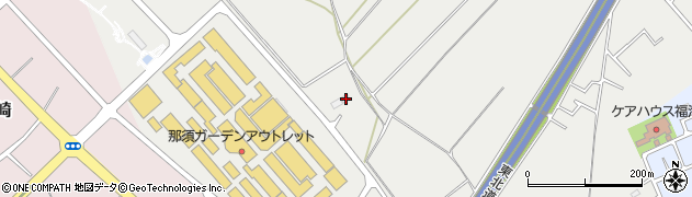 栃木県那須塩原市塩野崎182周辺の地図