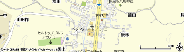 福島県いわき市小名浜岡小名（反町）周辺の地図