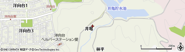 福島県いわき市永崎（井亀）周辺の地図