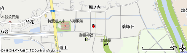 福島県いわき市泉町本谷（崩）周辺の地図