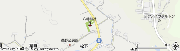 福島県いわき市渡辺町昼野（館）周辺の地図