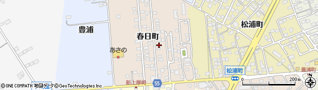 栃木県那須塩原市春日町121周辺の地図
