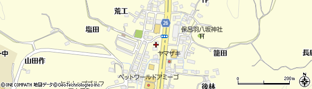 福島県いわき市小名浜岡小名（作前）周辺の地図