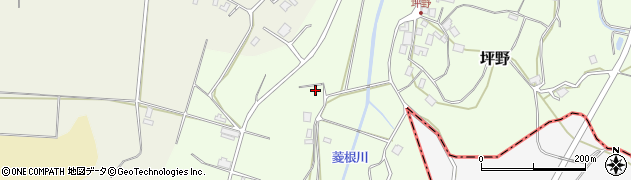 石川県志賀町（羽咋郡）坪野（ル）周辺の地図