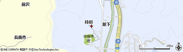 福島県いわき市小名浜上神白（持田）周辺の地図