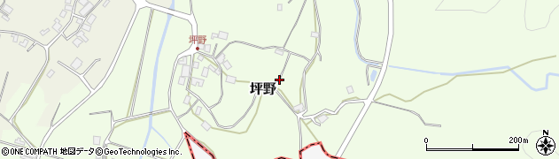 石川県志賀町（羽咋郡）坪野（ト）周辺の地図