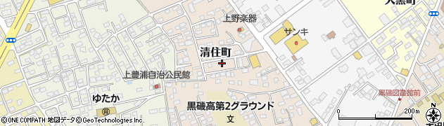 栃木県那須塩原市清住町94周辺の地図