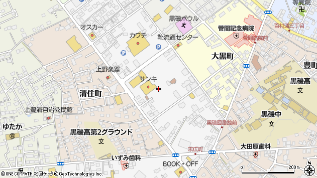 〒325-0061 栃木県那須塩原市末広町の地図