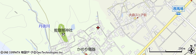 石川県中能登町（鹿島郡）能登部上（ニ）周辺の地図