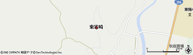 栃木県那須郡那須町東岩崎周辺の地図