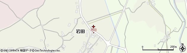 石川県志賀町（羽咋郡）岩田（リ）周辺の地図