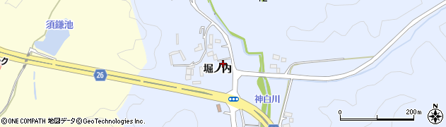 福島県いわき市小名浜上神白（堀ノ内）周辺の地図