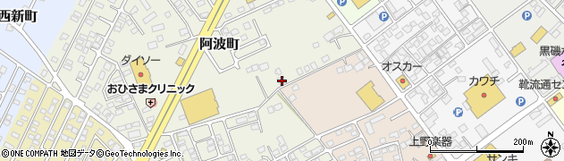 栃木県那須塩原市阿波町109-15周辺の地図