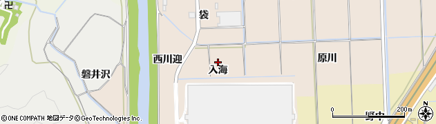 福島県いわき市小名浜住吉入海周辺の地図