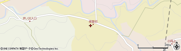 新潟県妙高市東菅沼周辺の地図