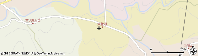 新潟県妙高市東菅沼周辺の地図
