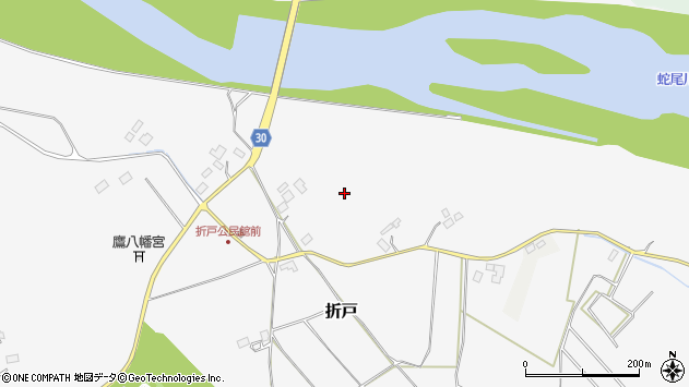 〒329-2804 栃木県那須塩原市折戸の地図
