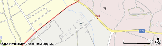 栃木県那須塩原市越堀703周辺の地図