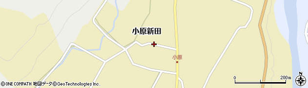 新潟県妙高市小原新田周辺の地図