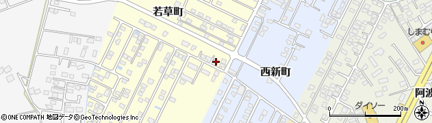 栃木県那須塩原市若草町117-697周辺の地図