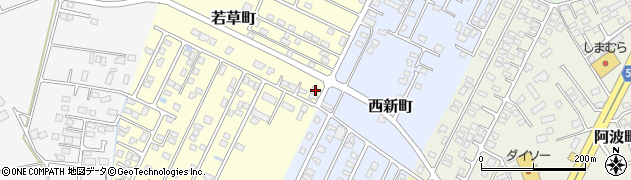 栃木県那須塩原市若草町117-700周辺の地図