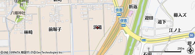 福島県いわき市小名浜住吉（浜道）周辺の地図