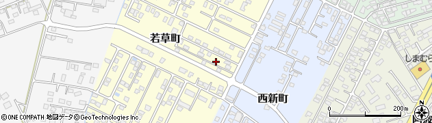 栃木県那須塩原市若草町117-761周辺の地図