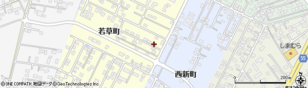 栃木県那須塩原市若草町117-624周辺の地図