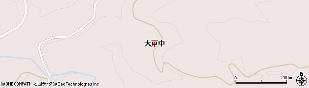 福島県鮫川村（東白川郡）渡瀬（大戸中）周辺の地図