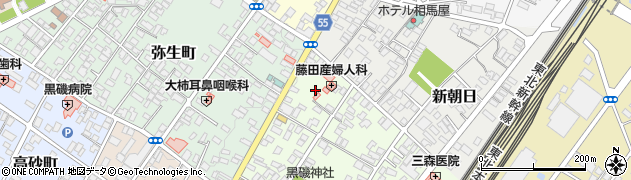 栃木県那須塩原市宮町5周辺の地図