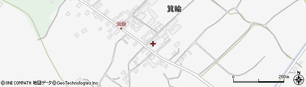 栃木県那須塩原市箕輪353周辺の地図