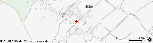 栃木県那須塩原市箕輪354周辺の地図