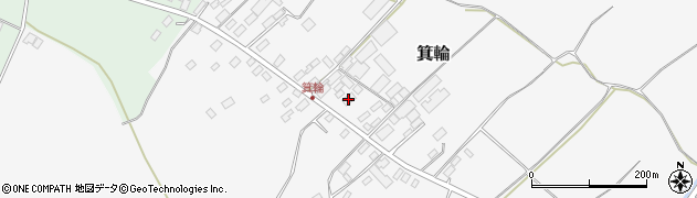 栃木県那須塩原市箕輪355周辺の地図