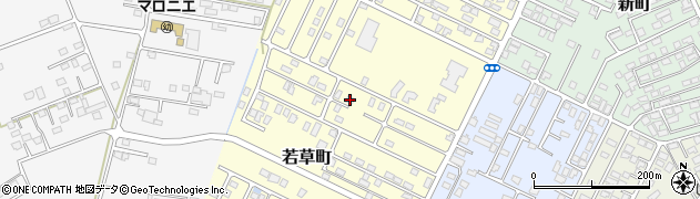 栃木県那須塩原市若草町117-368周辺の地図