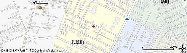 栃木県那須塩原市若草町117-370周辺の地図