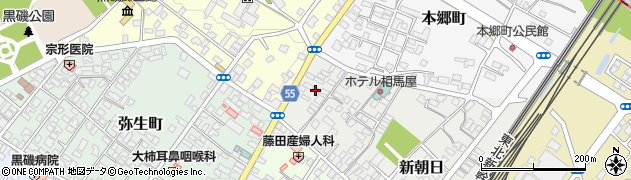 株式会社横山リビング　本店周辺の地図