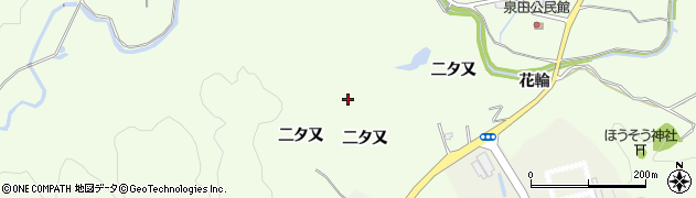 福島県いわき市渡辺町泉田周辺の地図