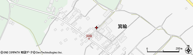 栃木県那須塩原市箕輪391周辺の地図